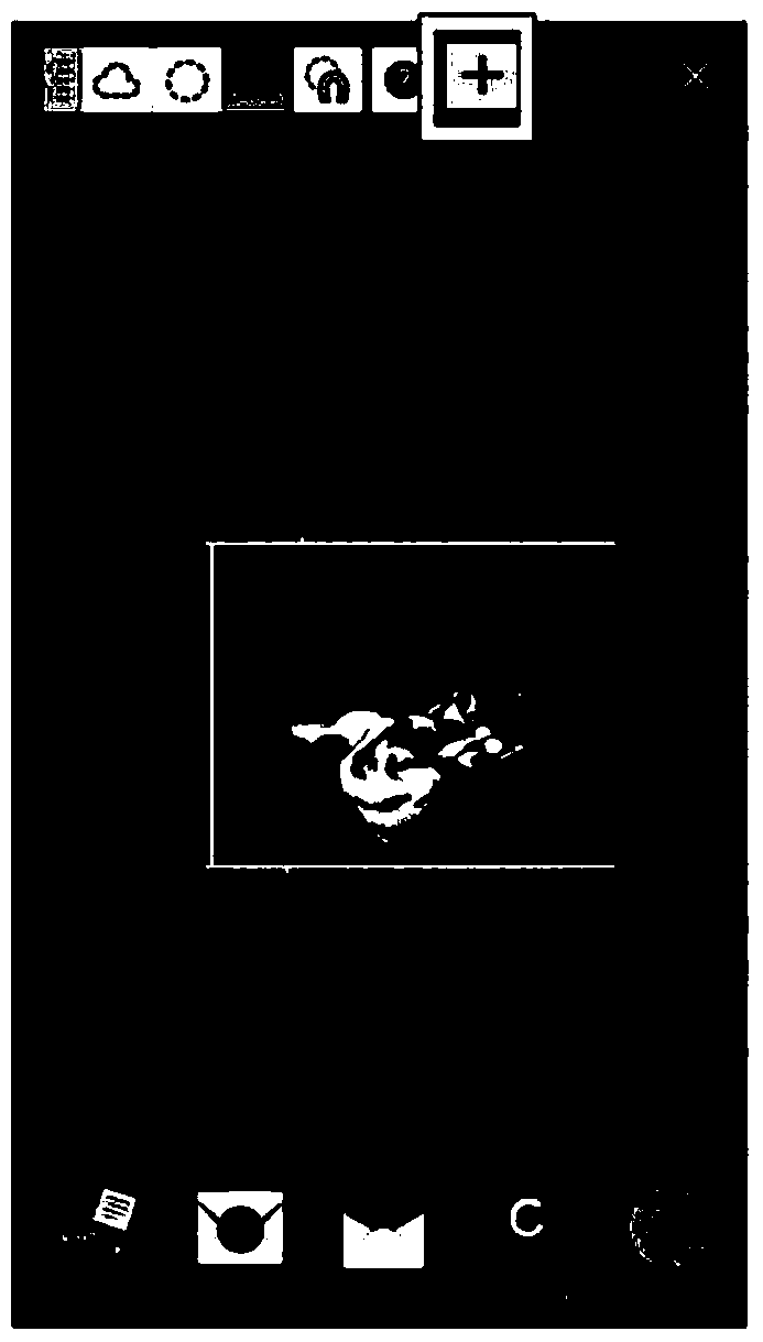 Method and device for applying pictures to electronic terminal