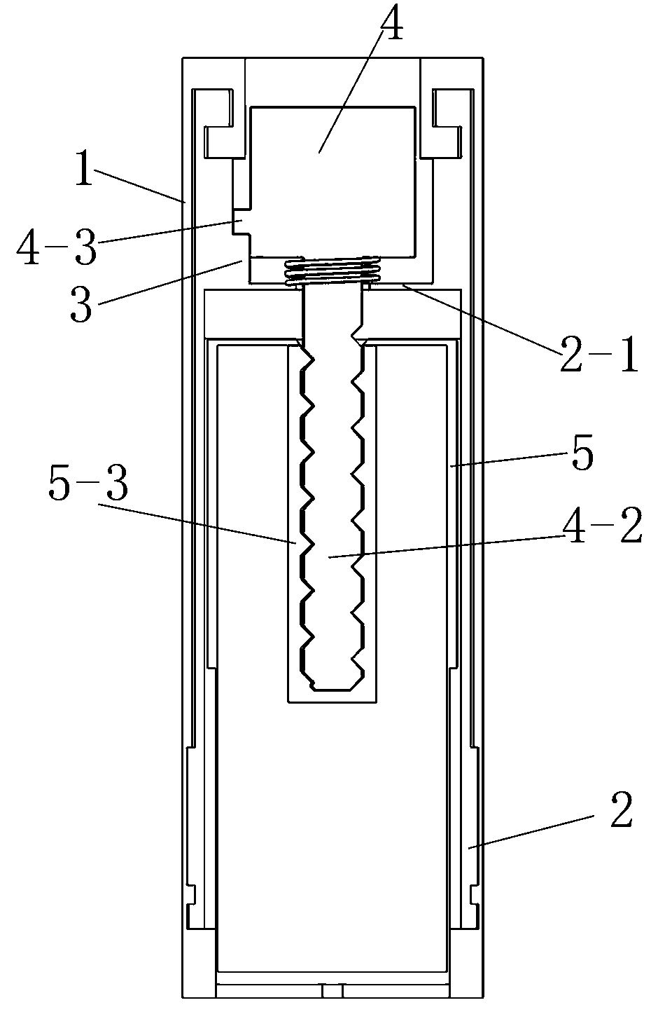 Rotary built-in child safety medicine bottle