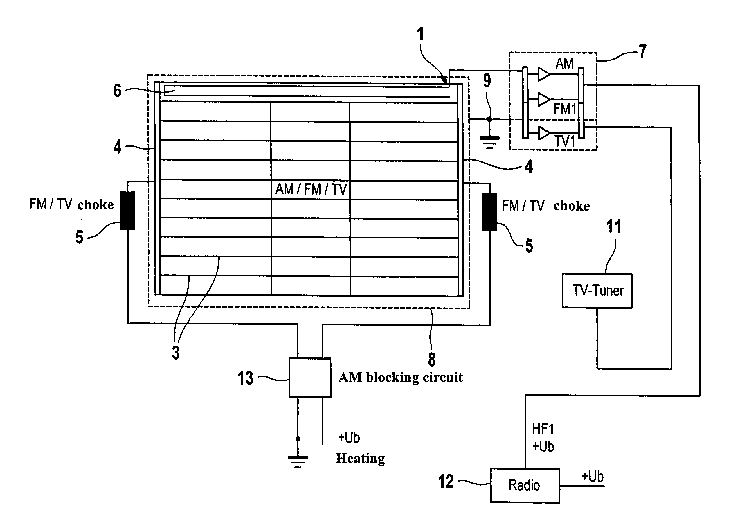 Window-Integrated Antenna In Vehicles