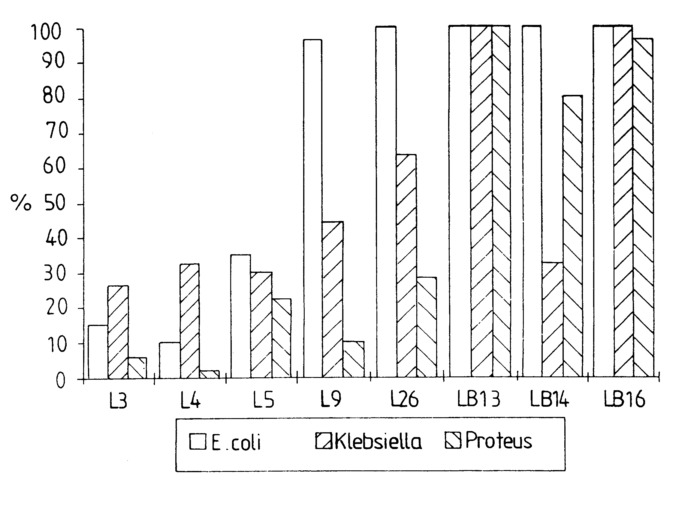 Inhibiting the growth of bacteria in absorbent articles by adding other bacteria