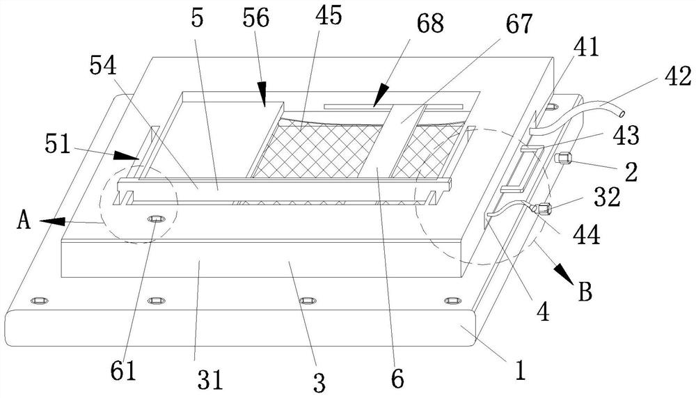 Maintenance device convenient for fixing lithium battery