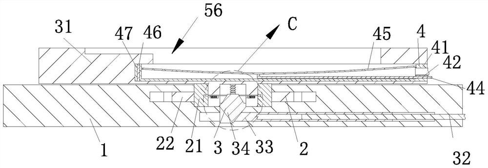 Maintenance device convenient for fixing lithium battery