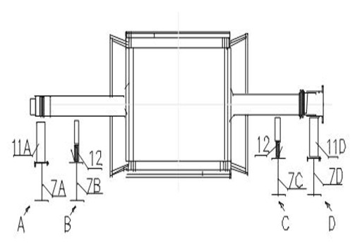 Core pulling and threading method for overhauling of large motor