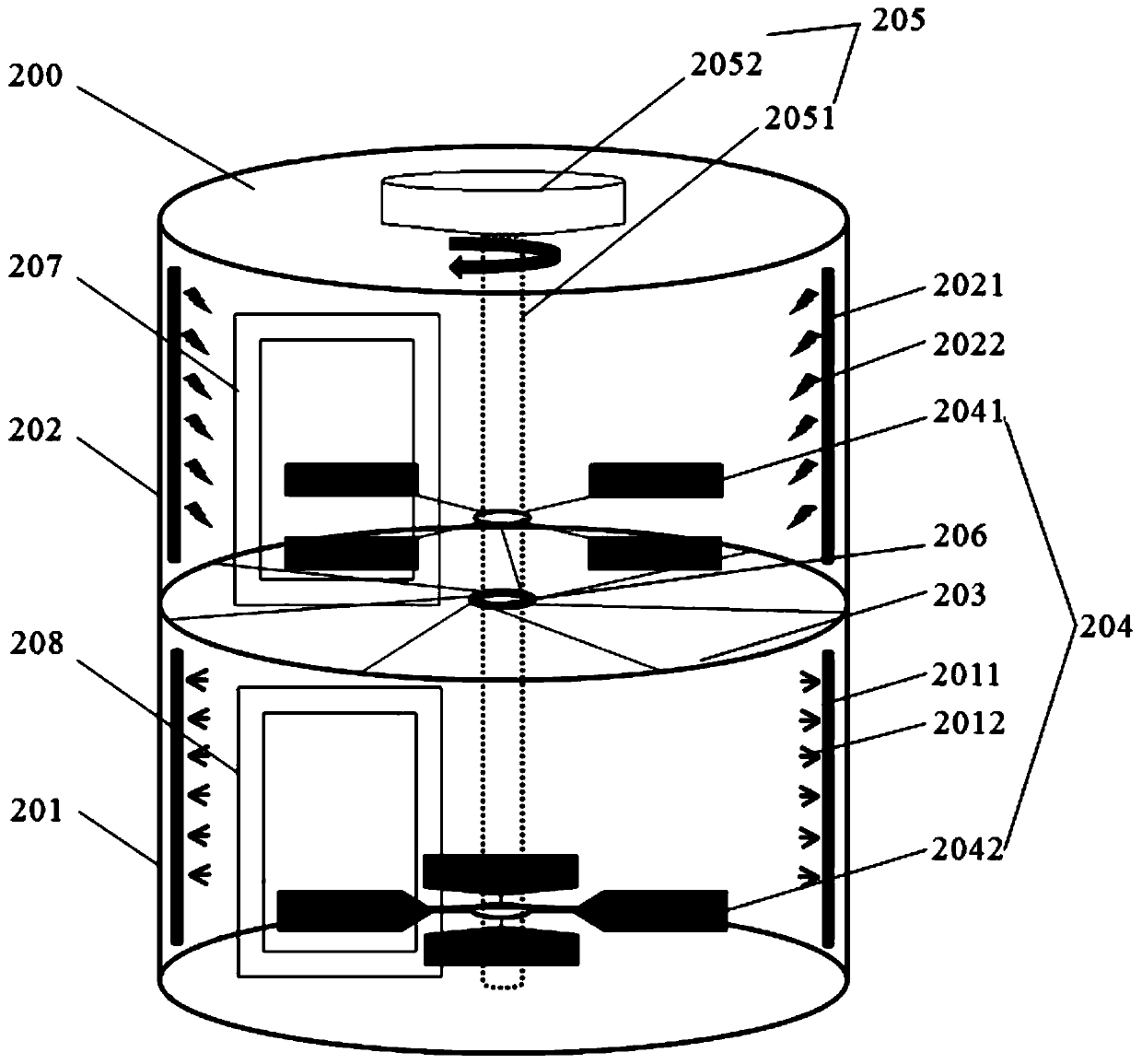 Wafer box cleaning device and method