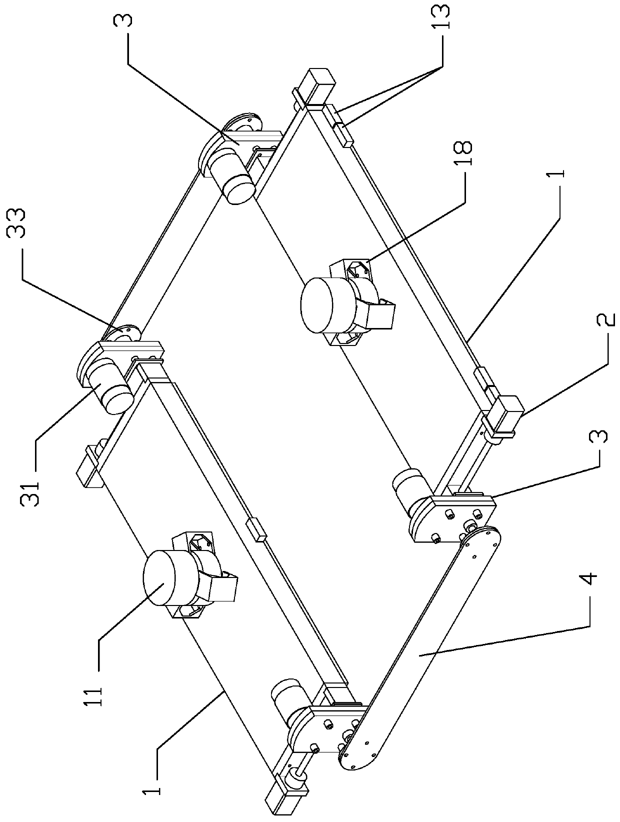 Wall climbing robot