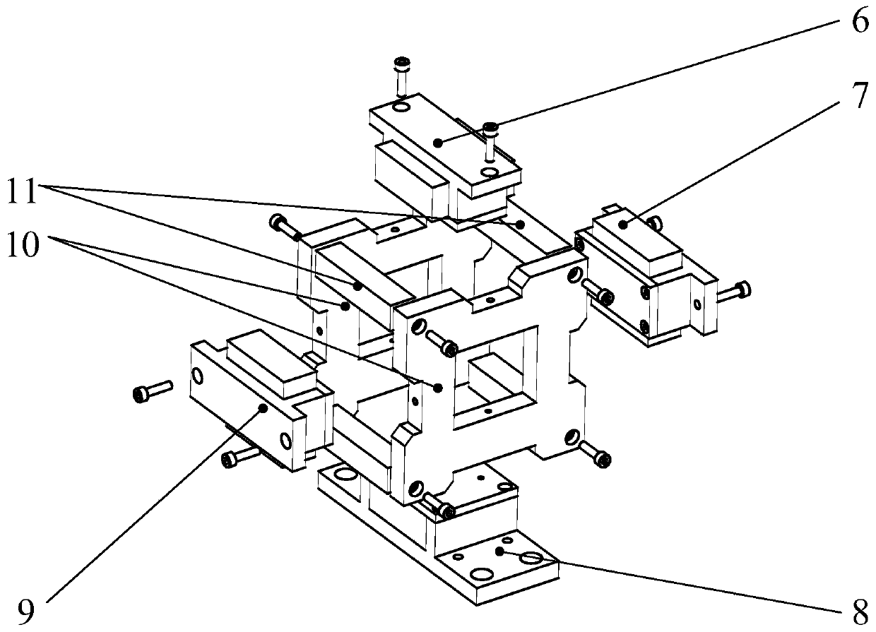 Centrifugal density measuring device and method based on the principle of anti-magnetic levitation