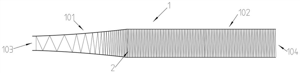 Epidural anesthesia catheter