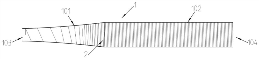 Epidural anesthesia catheter