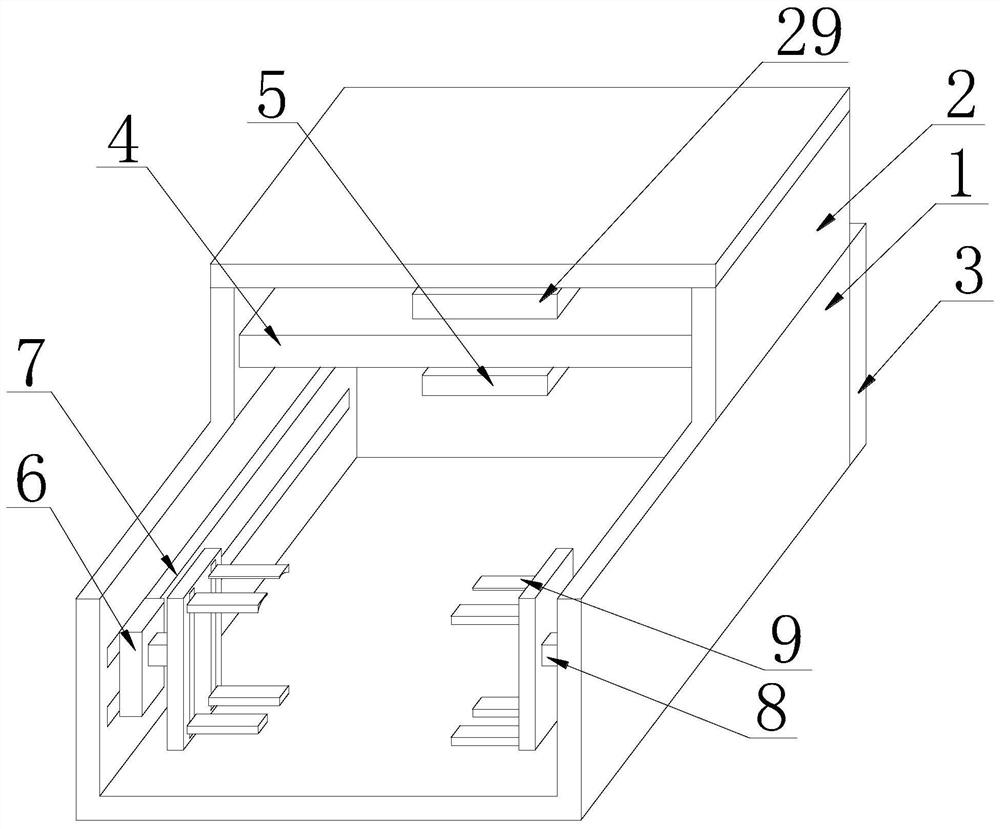 Laser cladding device and method for repairing surface of pump shell