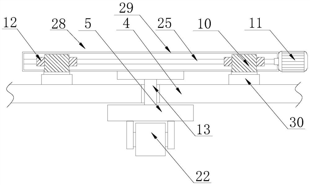 Laser cladding device and method for repairing surface of pump shell