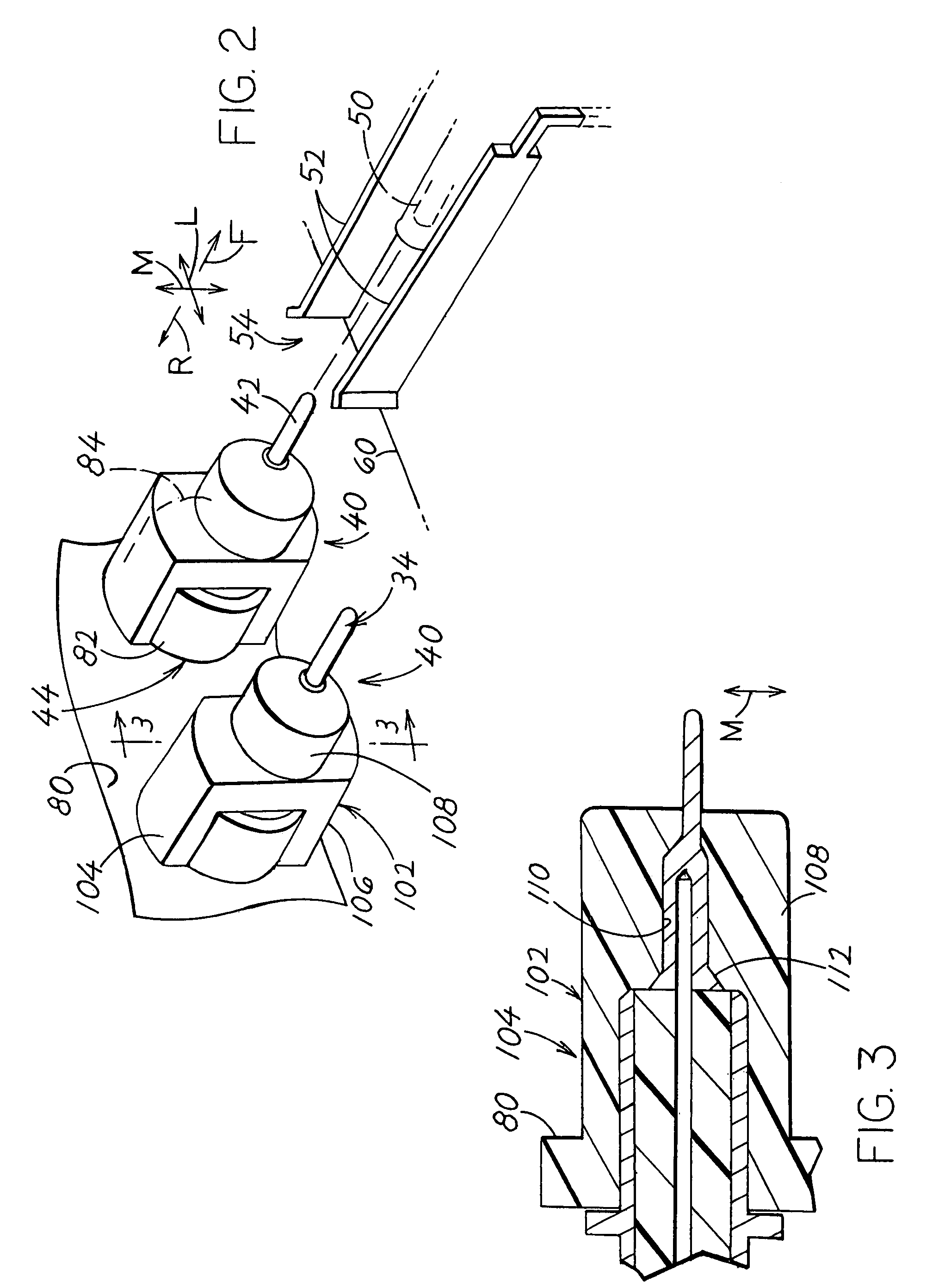 High density RF connector system