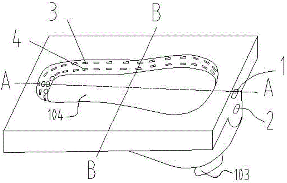 Air sucking deodorizing toilet stool and air sucking deodorizing device thereof