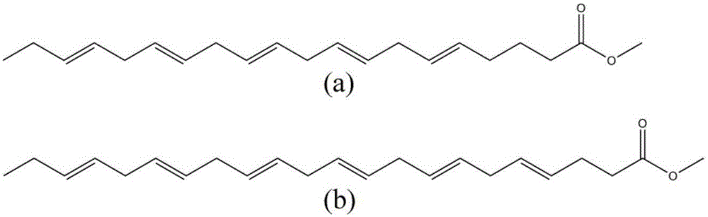 Method and device for separating and extracting high value-added fatty acid methyl ester in animal and vegetable oil through electromagnetic wave vacuum distillation