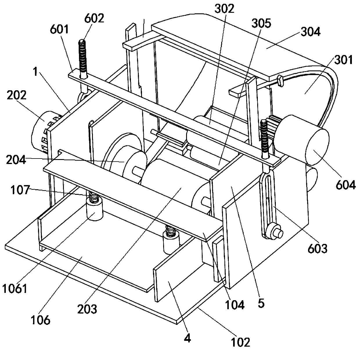 Automatic paper feeding mechanism for copying machine