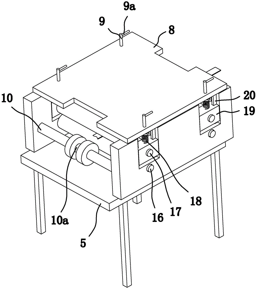 A correction device for a strip-shaped plate body