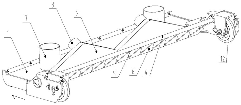 A gas-liquid two-phase flushing nozzle and sanitation vehicle