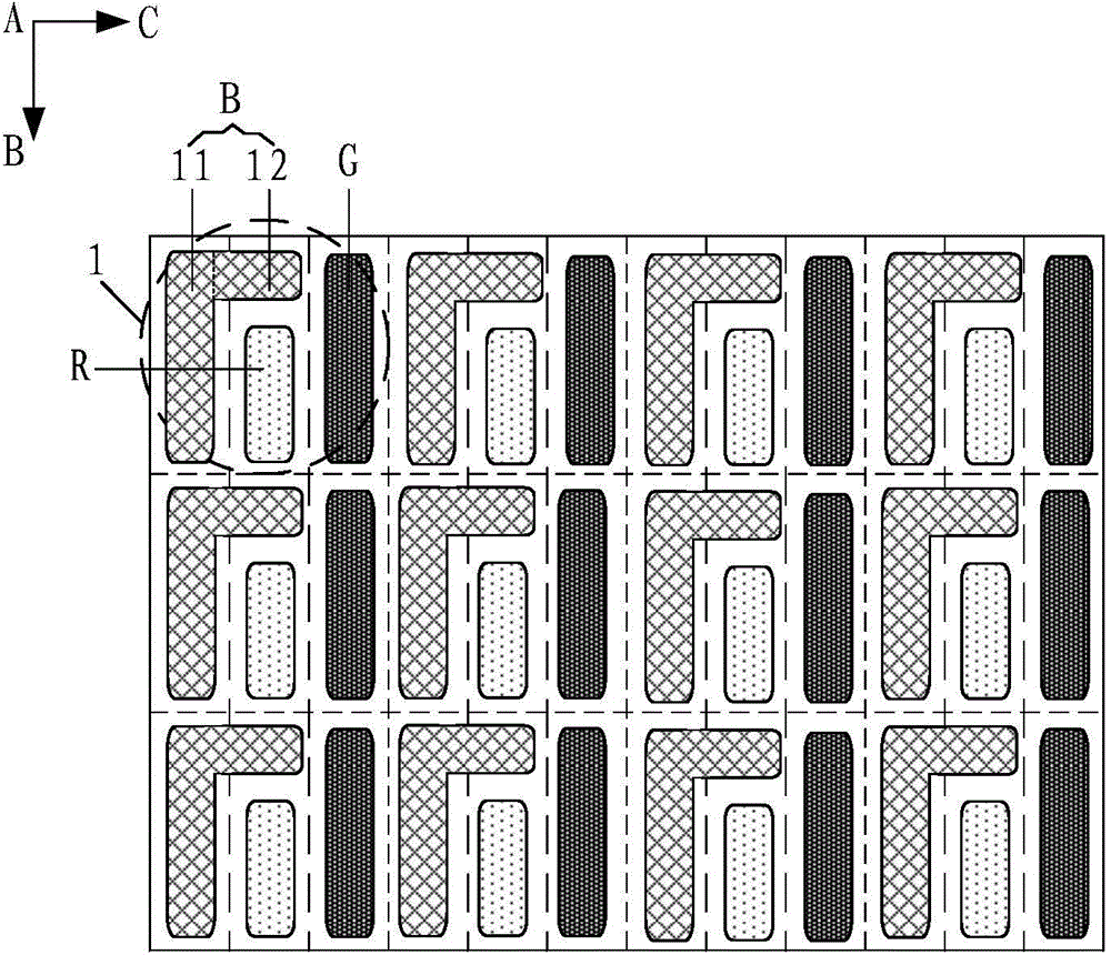 Organic light-emitting diode display panel and display device