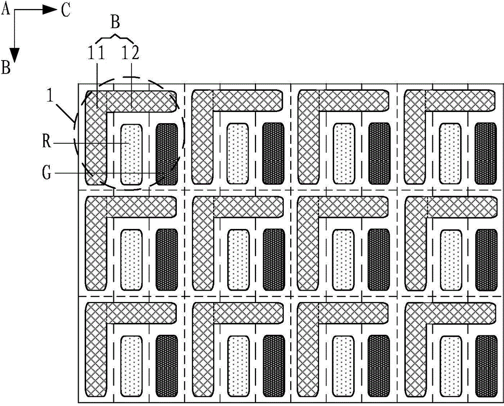 Organic light-emitting diode display panel and display device