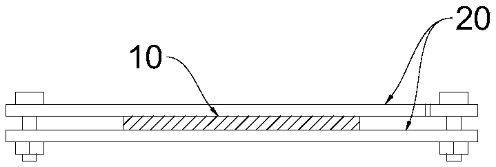 Flexible piezoelectric composite film and preparation method thereof