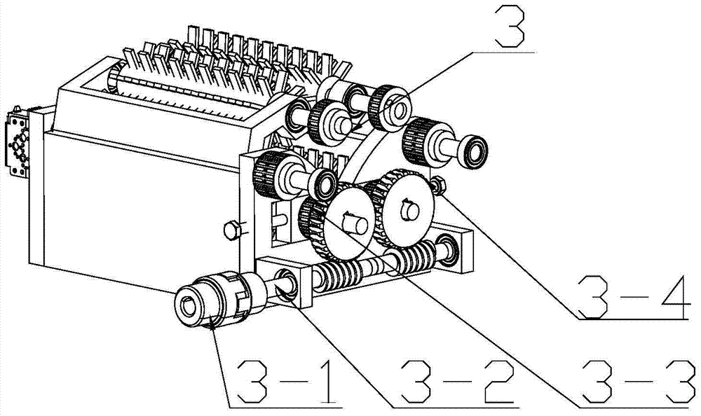 Adjustable pair of roller gap surrounding wolfberry picking head