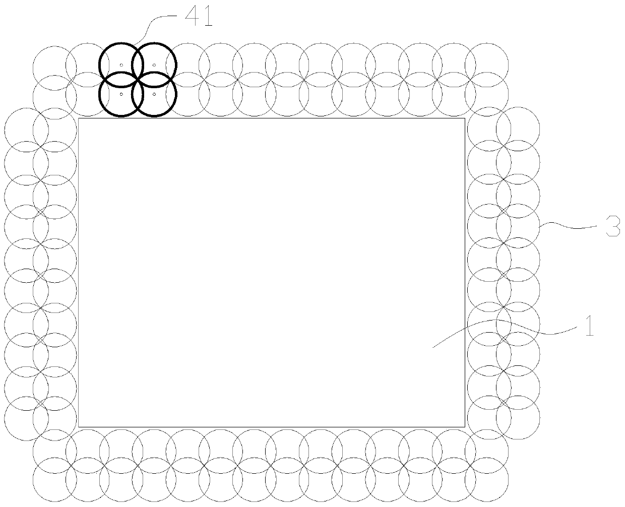 Method for reinforcing foundation pit enclosure