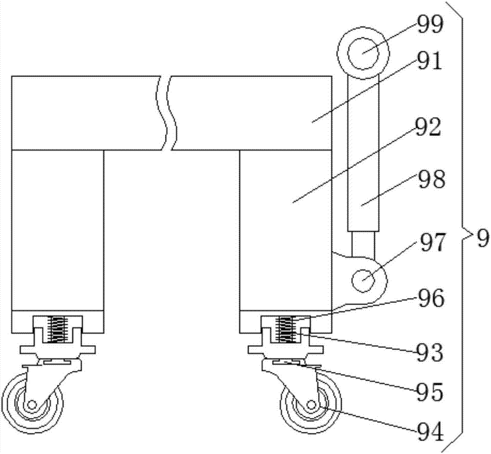 Automobile spray lacquer quick drying equipment