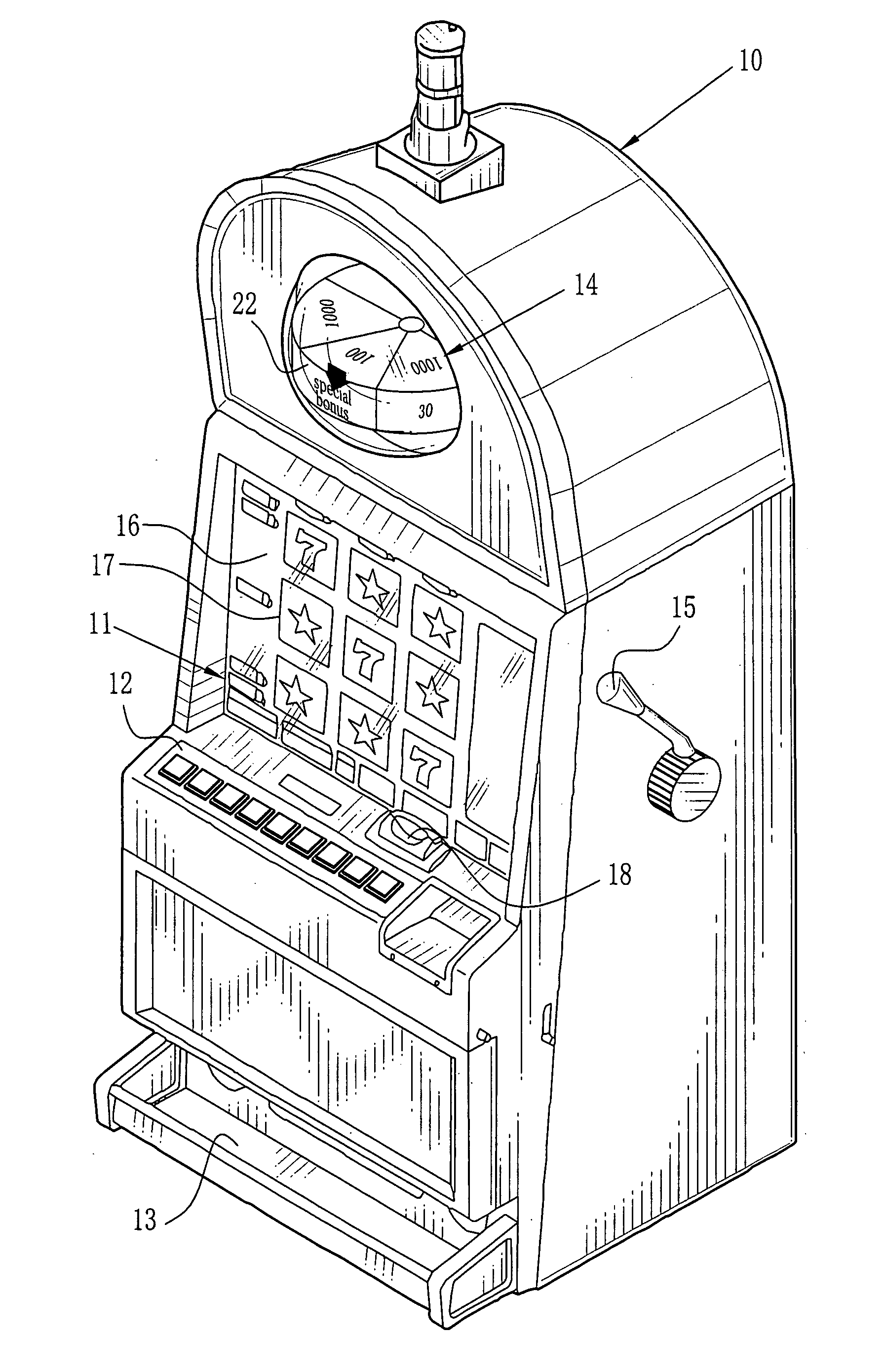 Symbol display device for game machine