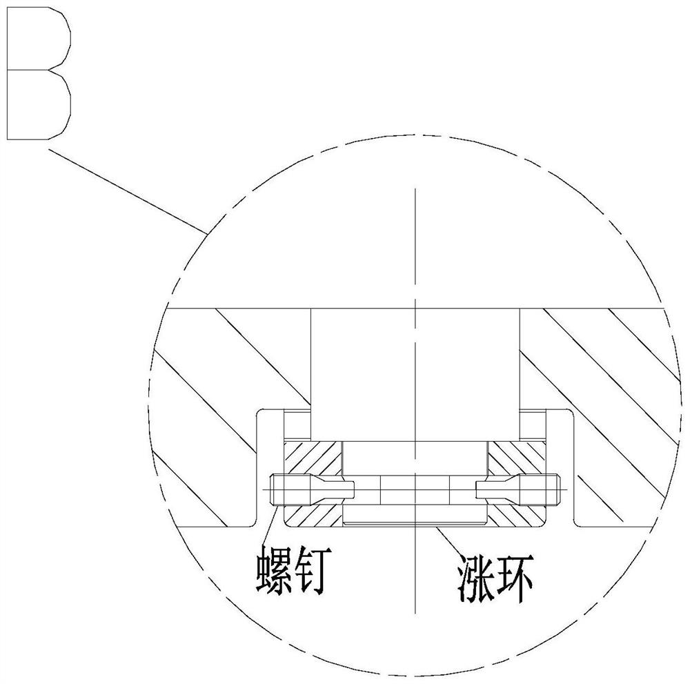 A method for overall manufacturing of a large-sized, thin-walled annular oxygen-reinforced frame