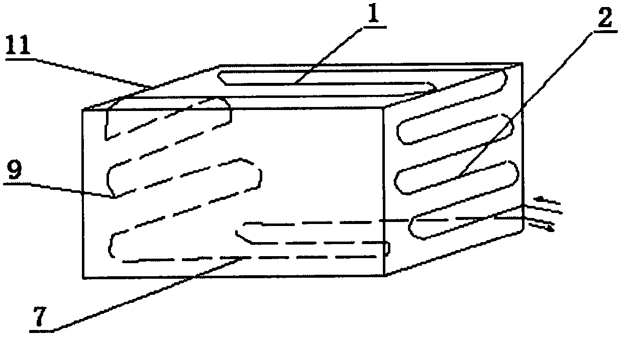 Totally-closed constant-temperature self-adjusted energy-saving transmission machine room