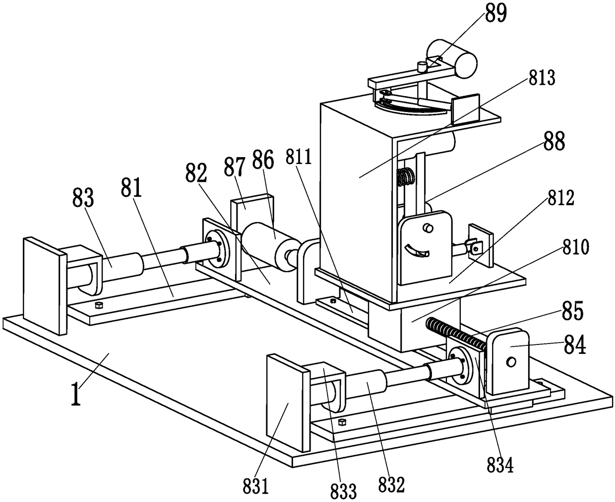 Automatic production equipment for winding of transformer of power system