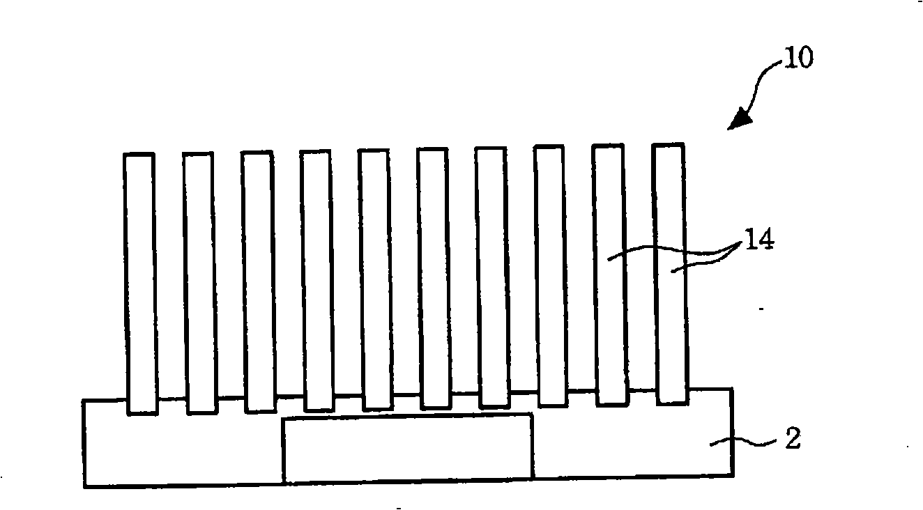 Processing method of graphite heat-conducting fin