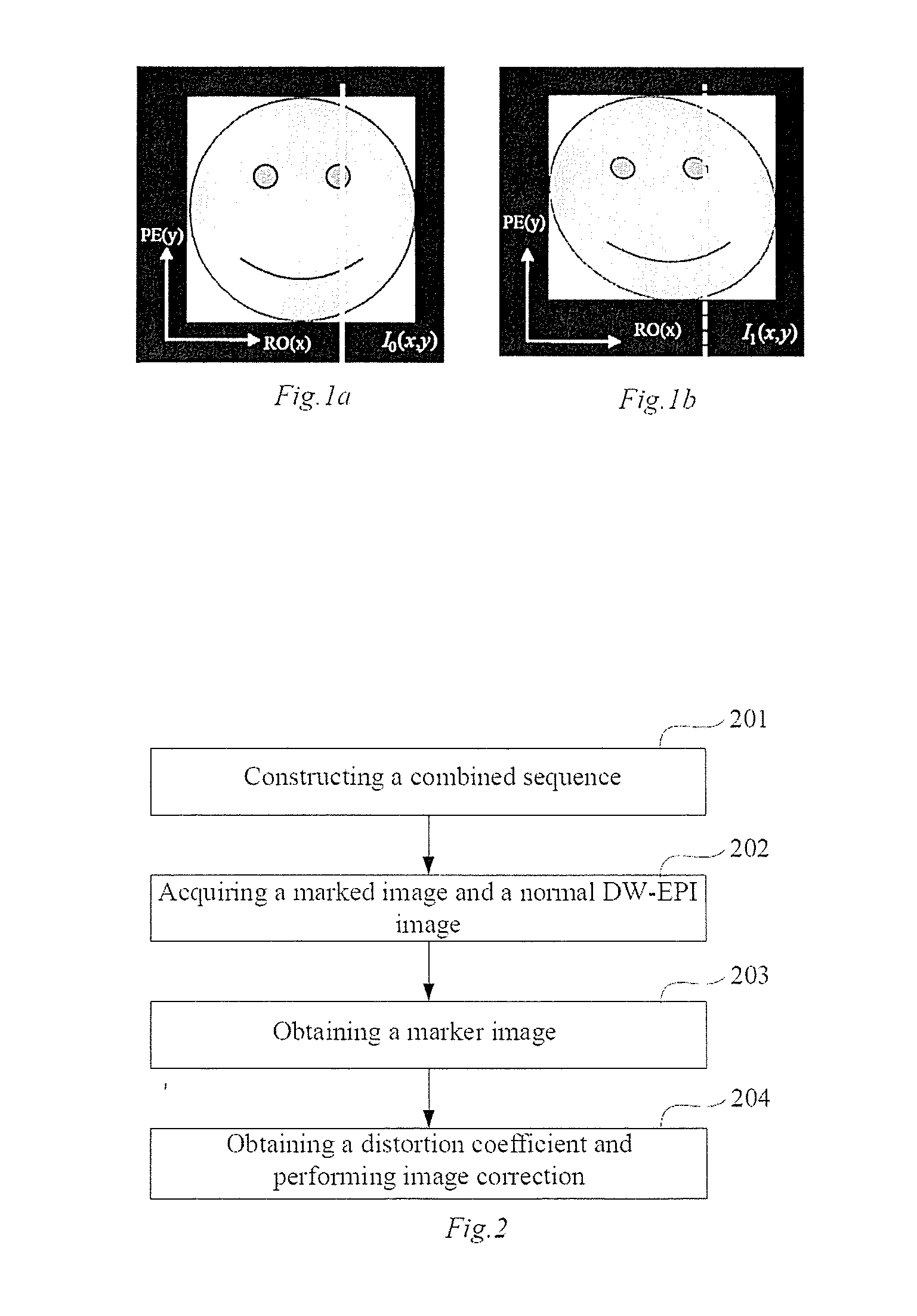 Method for correcting image distortion and system, and magnetic resonance imaging equipment