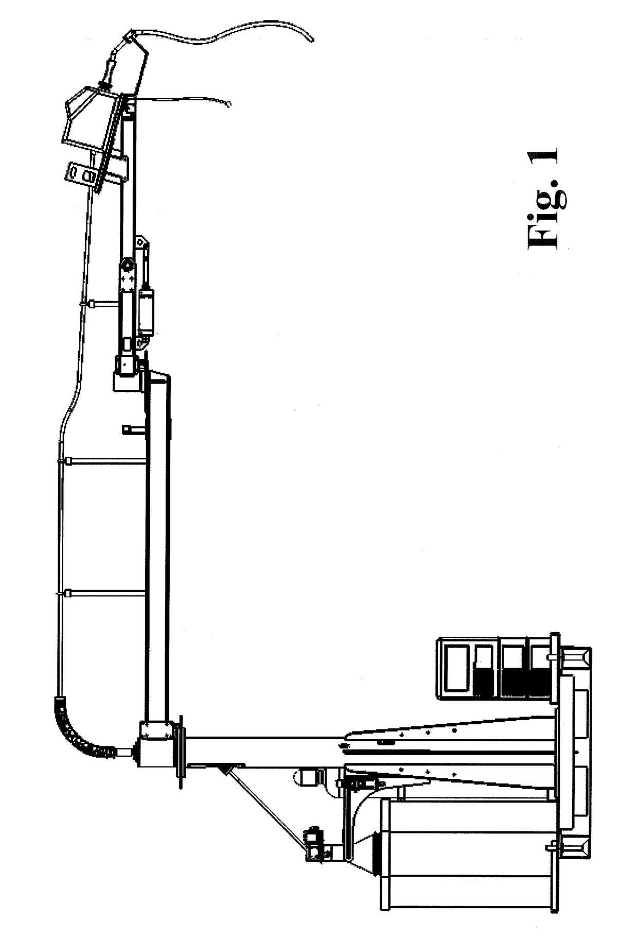 Articulated welding boom