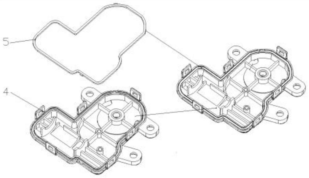 Charging port cover and port cover assembly