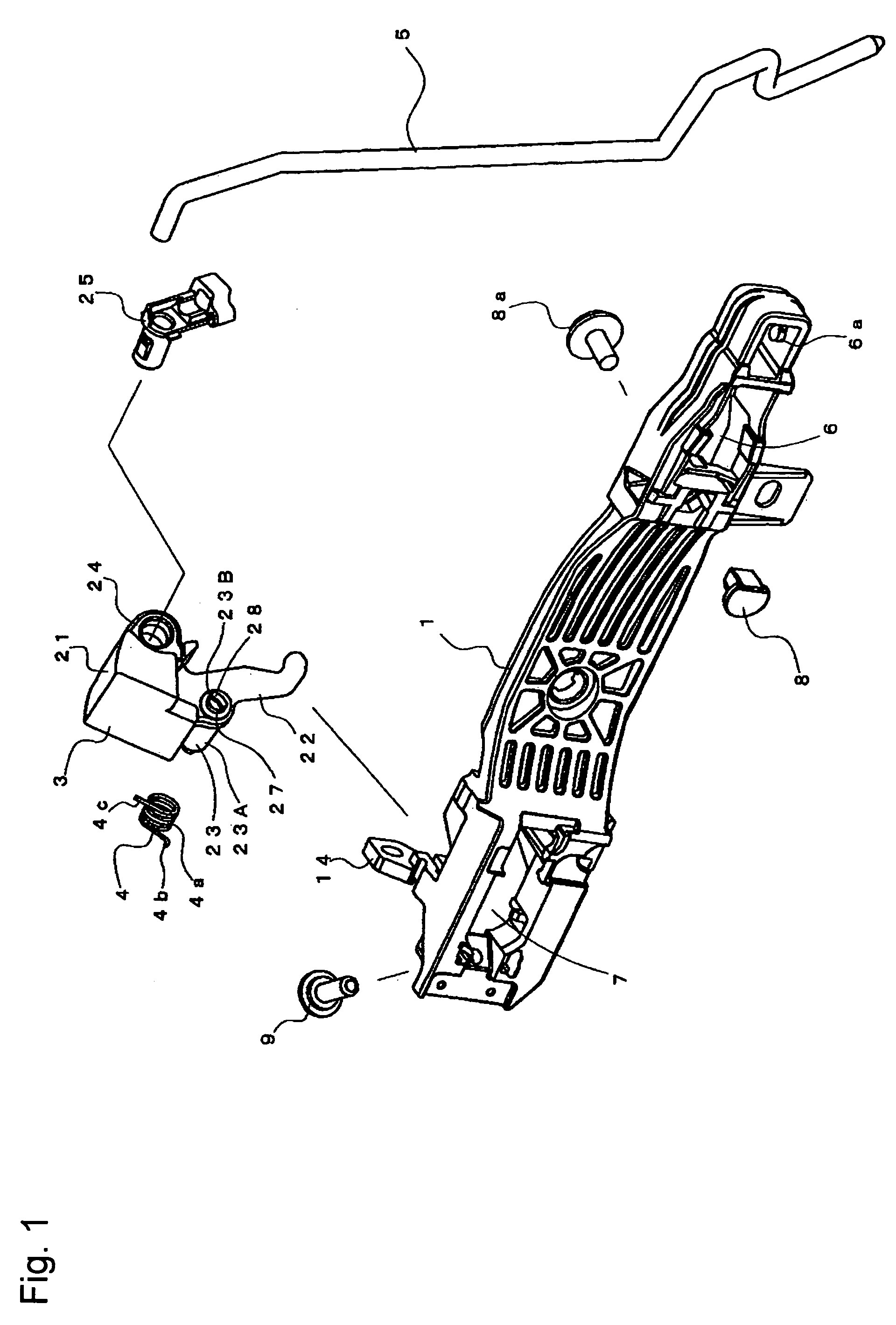 Vehicle door handle apparatus