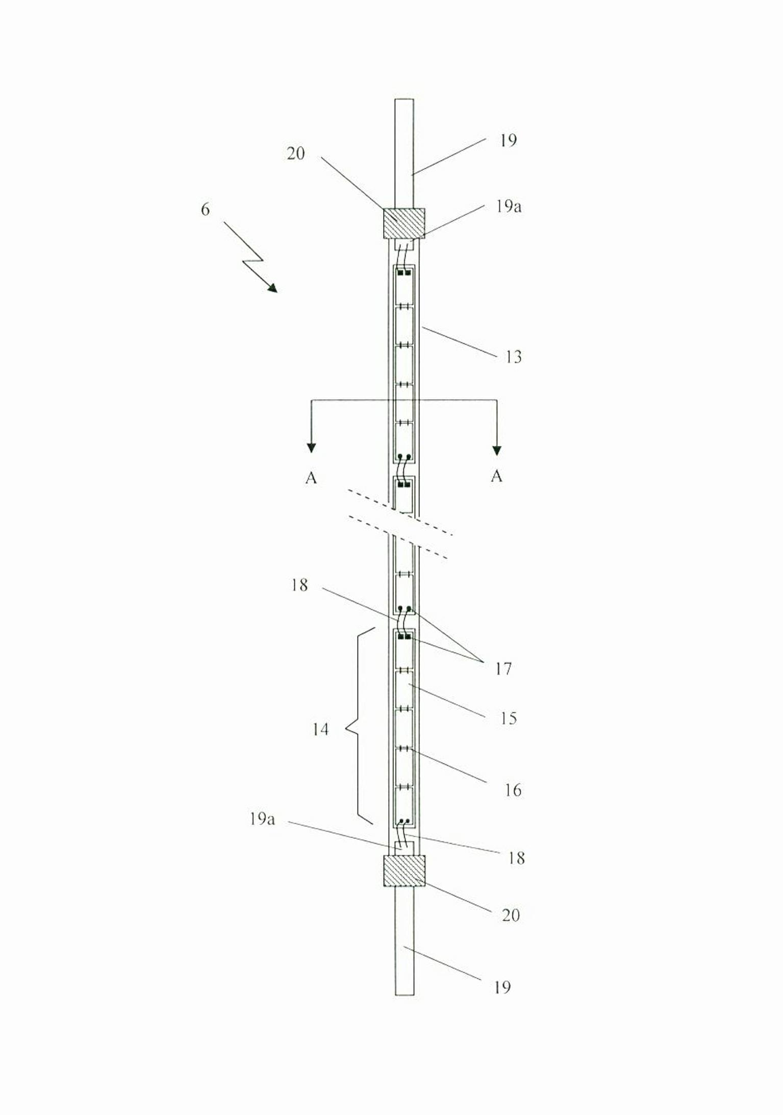 P-N junction 4pi light emitting high-voltage light emitting diode (LED) and LED lamp bulb