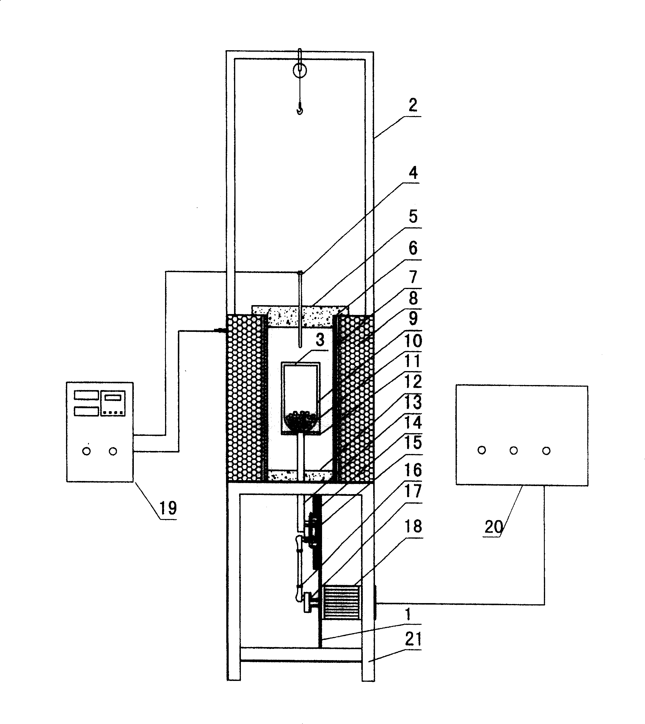 High temperature energy ball grinder