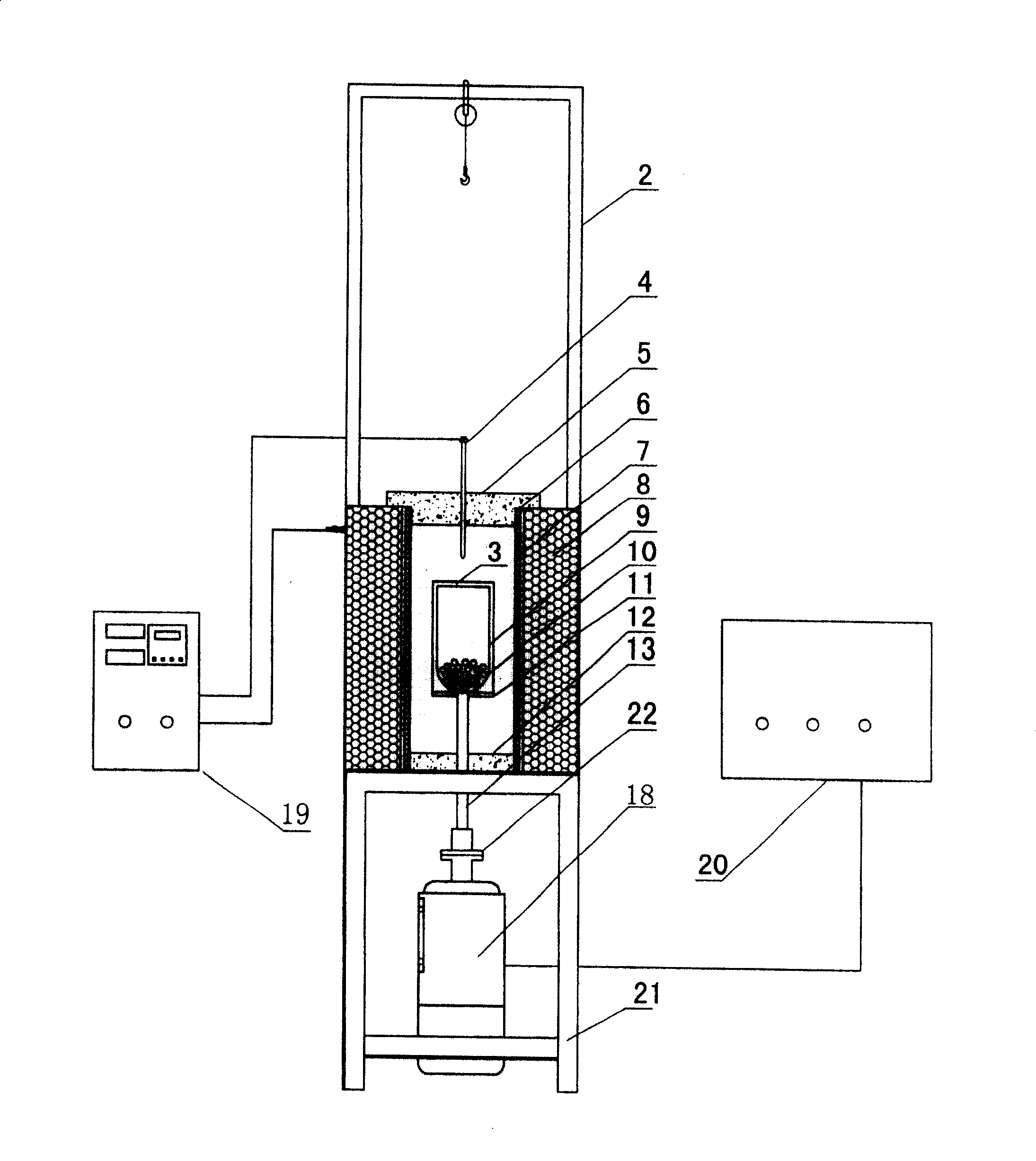 High temperature energy ball grinder