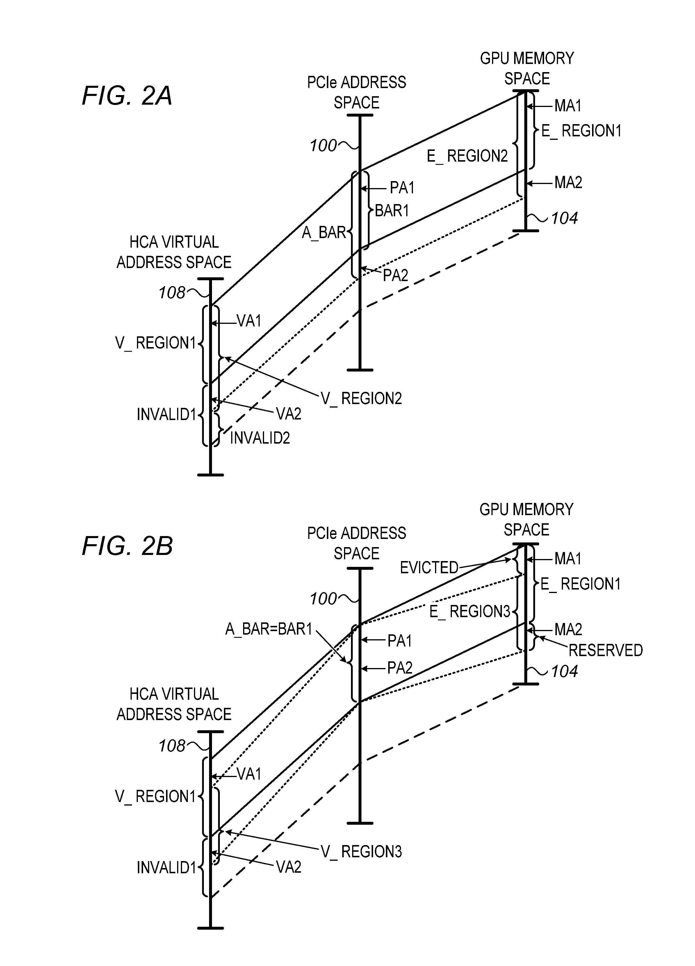 Address translation services for direct accessing of local memory over a network fabric