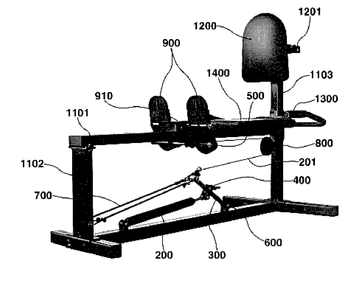 Comprehensive fitness equipment leg press