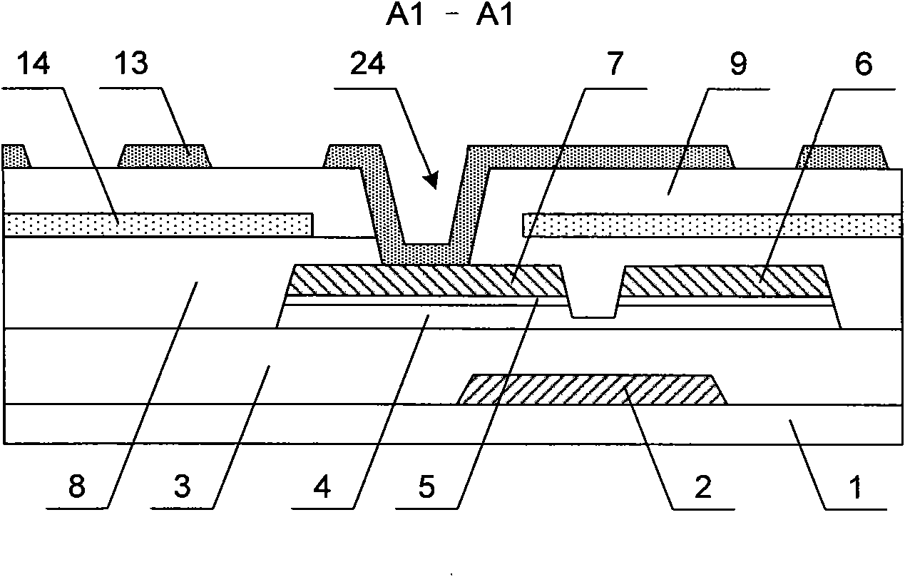 Thin film transistor liquid crystal display (TFT-LCD) array substrate and manufacturing method thereof