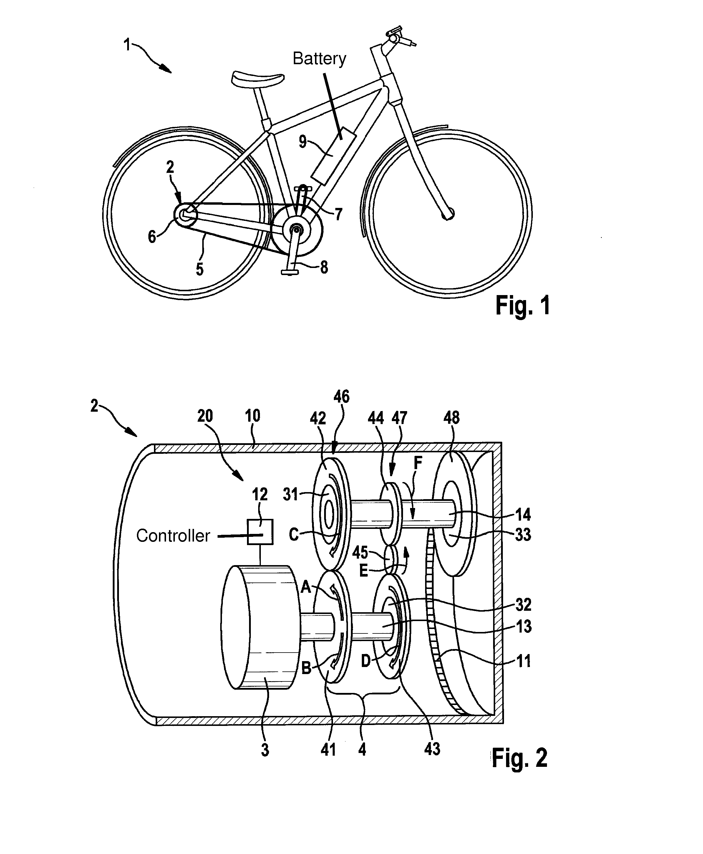 Motor-gear unit as well as wheel-hub drive having such a motor-gear unit