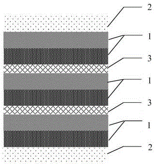 Ultra-thin heat dissipation film and preparation method thereof