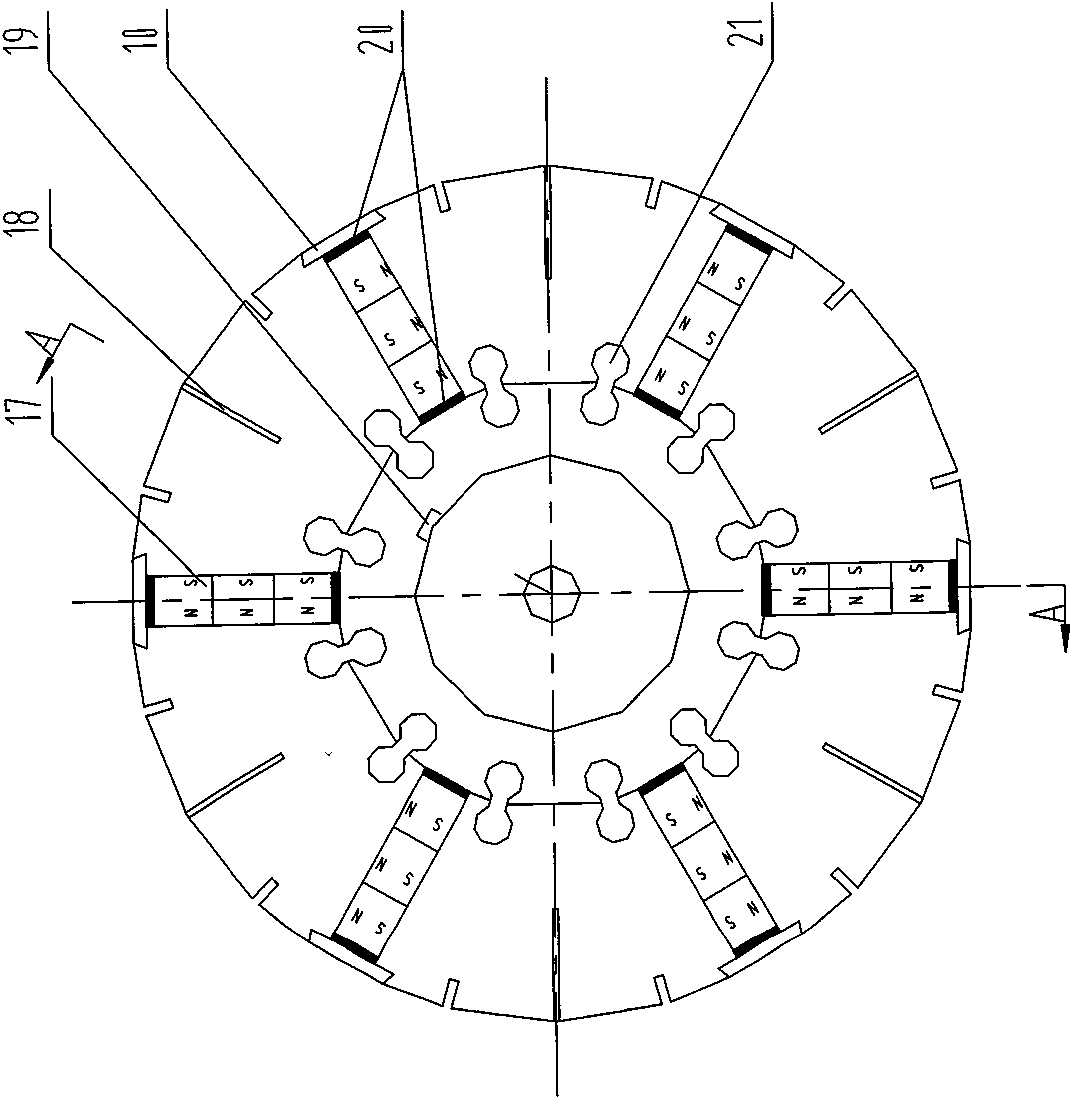 Permanent magnet synchronous motor