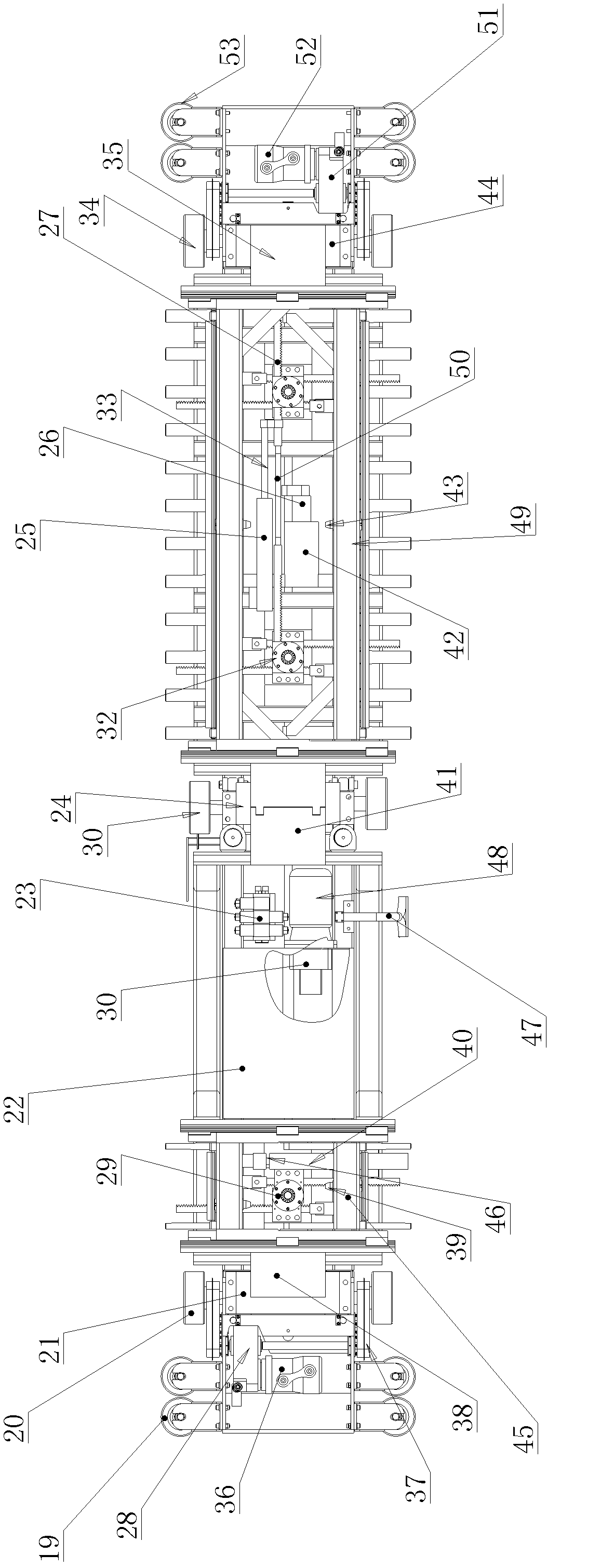 Intelligent garage transfer robot