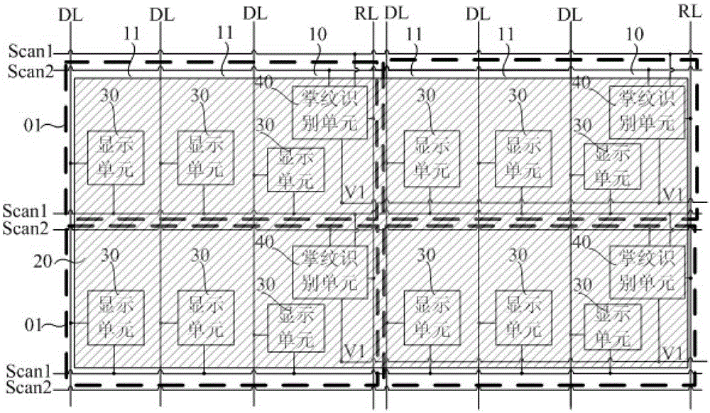 Array base plate, driving method of same, display panel and display device