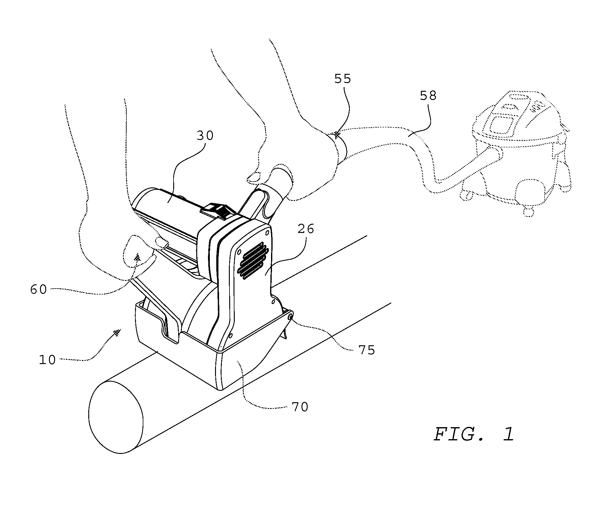 Surface preparation apparatus