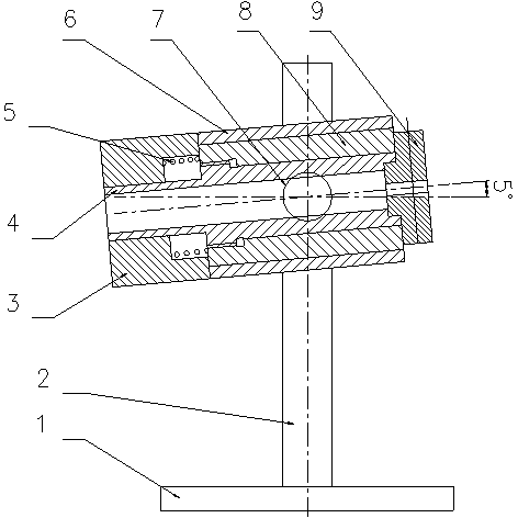 Fixture for edge grinding of twin-stage gun drill