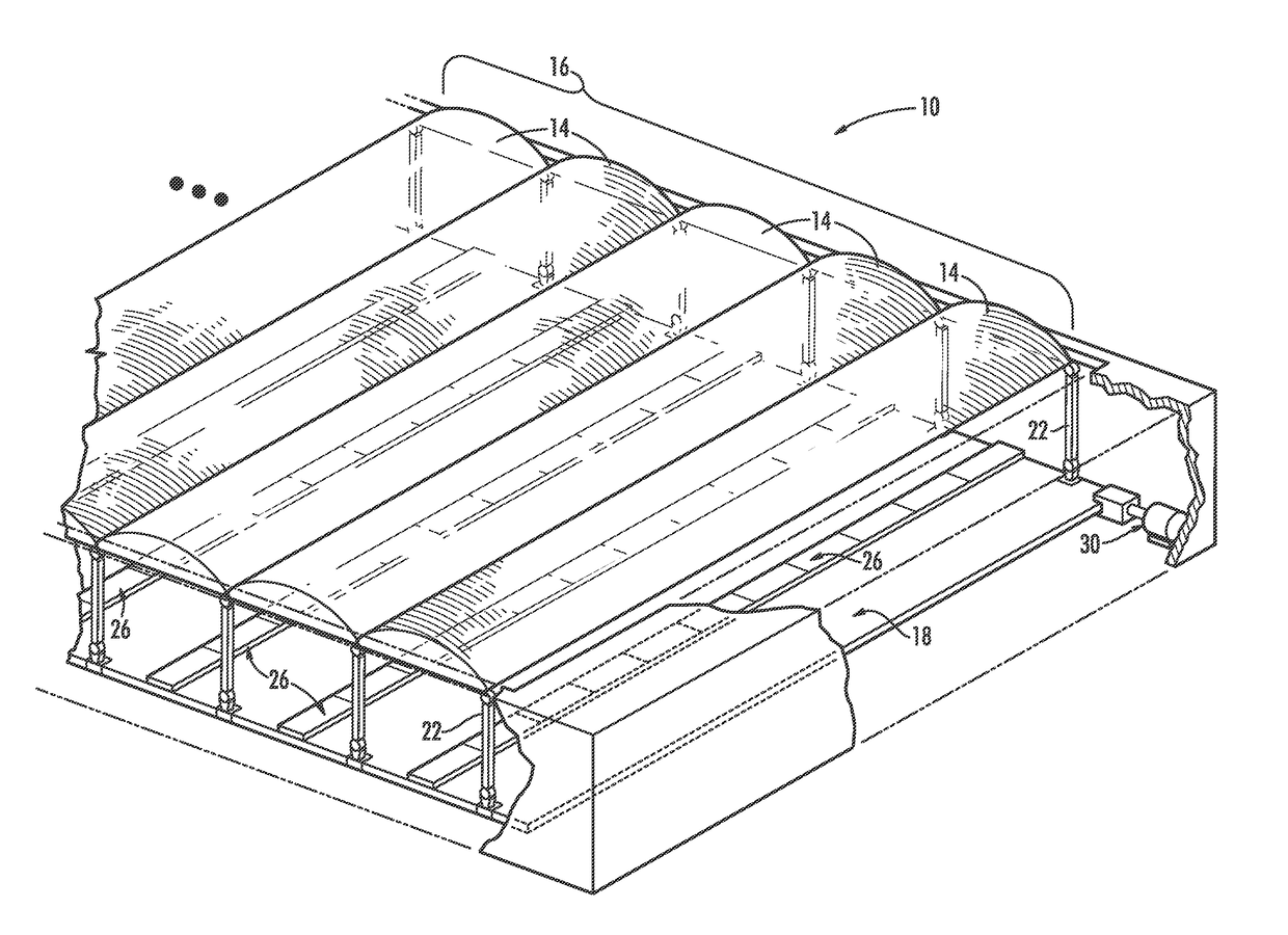 Rigidly mounted tracking solar panel and method