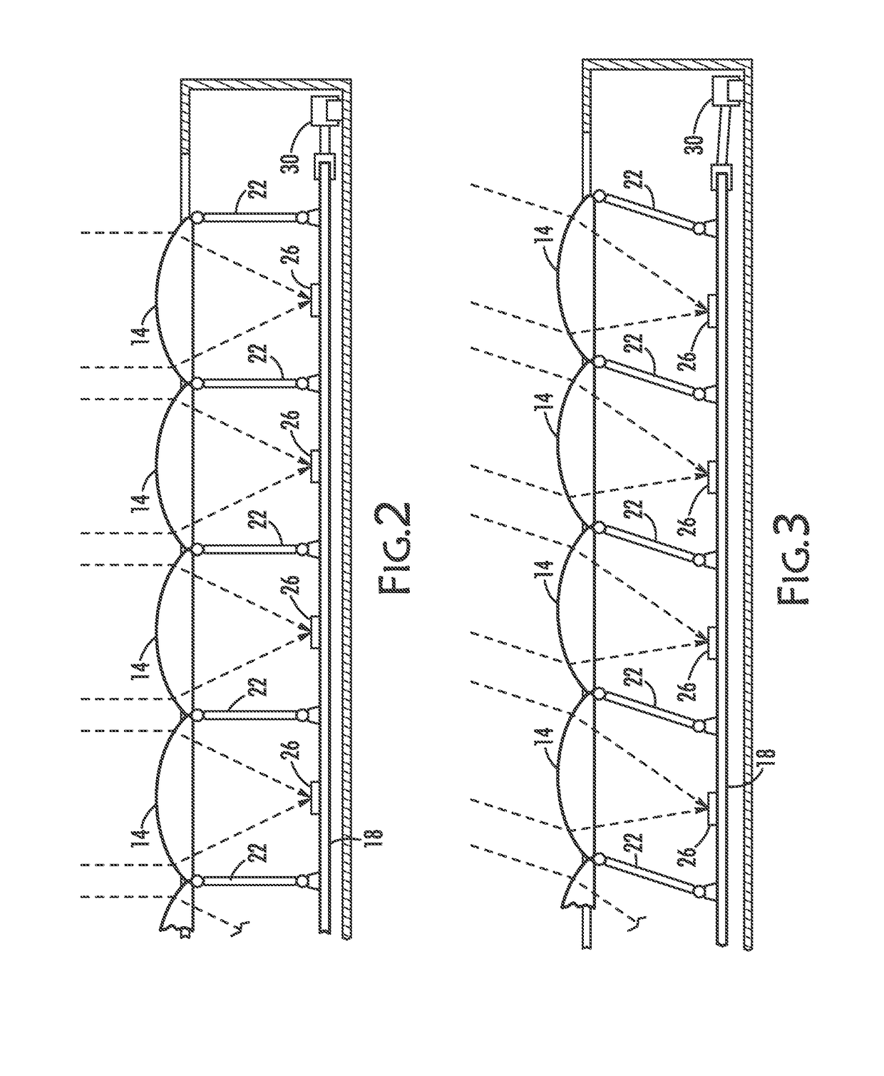 Rigidly mounted tracking solar panel and method